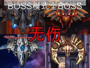 挑战雷霆战机 BOSS 模式：银河灰烬，你准备好了吗？