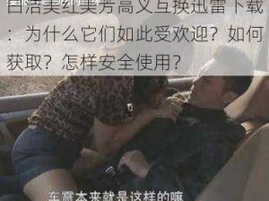 白洁美红美芳高义互换迅雷下载：为什么它们如此受欢迎？如何获取？怎样安全使用？