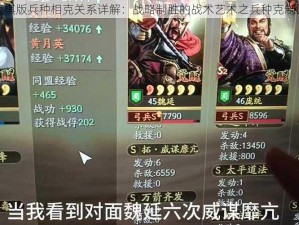 三国志战棋版兵种相克关系详解：战略制胜的战术艺术之兵种克制图谱一览