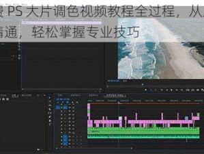 免费 PS 大片调色视频教程全过程，从入门到精通，轻松掌握专业技巧