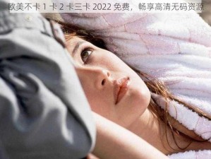 欧美不卡 1 卡 2 卡三卡 2022 免费，畅享高清无码资源