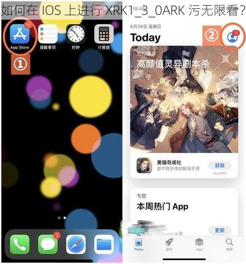 如何在 IOS 上进行 XRK1_3_0ARK 污无限看？