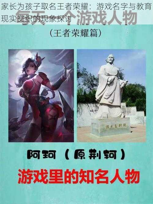 家长为孩子取名王者荣耀：游戏名字与教育现实交织的现象探讨