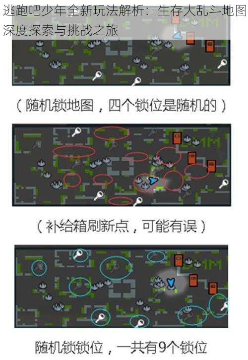 逃跑吧少年全新玩法解析：生存大乱斗地图深度探索与挑战之旅