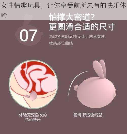 女性情趣玩具，让你享受前所未有的快乐体验