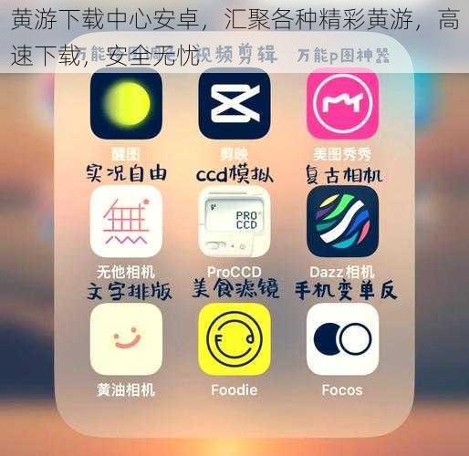 黄游下载中心安卓，汇聚各种精彩黄游，高速下载，安全无忧