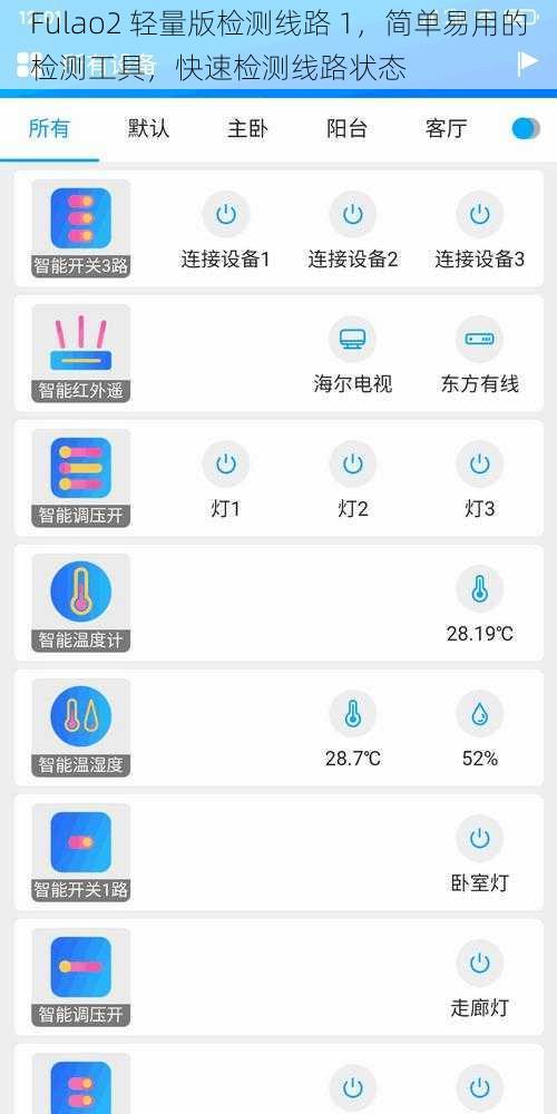 Fulao2 轻量版检测线路 1，简单易用的检测工具，快速检测线路状态