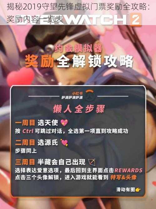 揭秘2019守望先锋虚拟门票奖励全攻略：奖励内容一览表