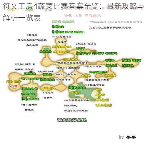 符文工房4蔬菜比赛答案全览：最新攻略与解析一览表