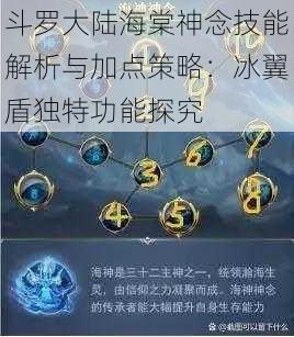 斗罗大陆海棠神念技能解析与加点策略：冰翼盾独特功能探究