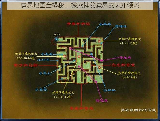 魔界地图全揭秘：探索神秘魔界的未知领域