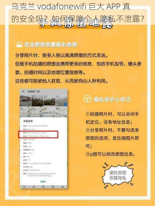 乌克兰 vodafonewifi 巨大 APP 真的安全吗？如何保障个人隐私不泄露？