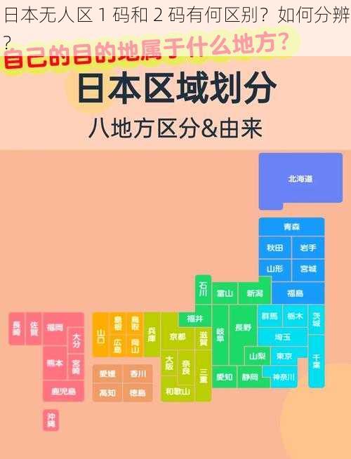 日本无人区 1 码和 2 码有何区别？如何分辨？