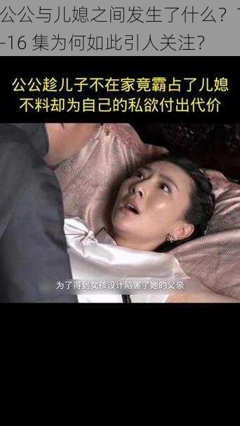 公公与儿媳之间发生了什么？1-16 集为何如此引人关注？