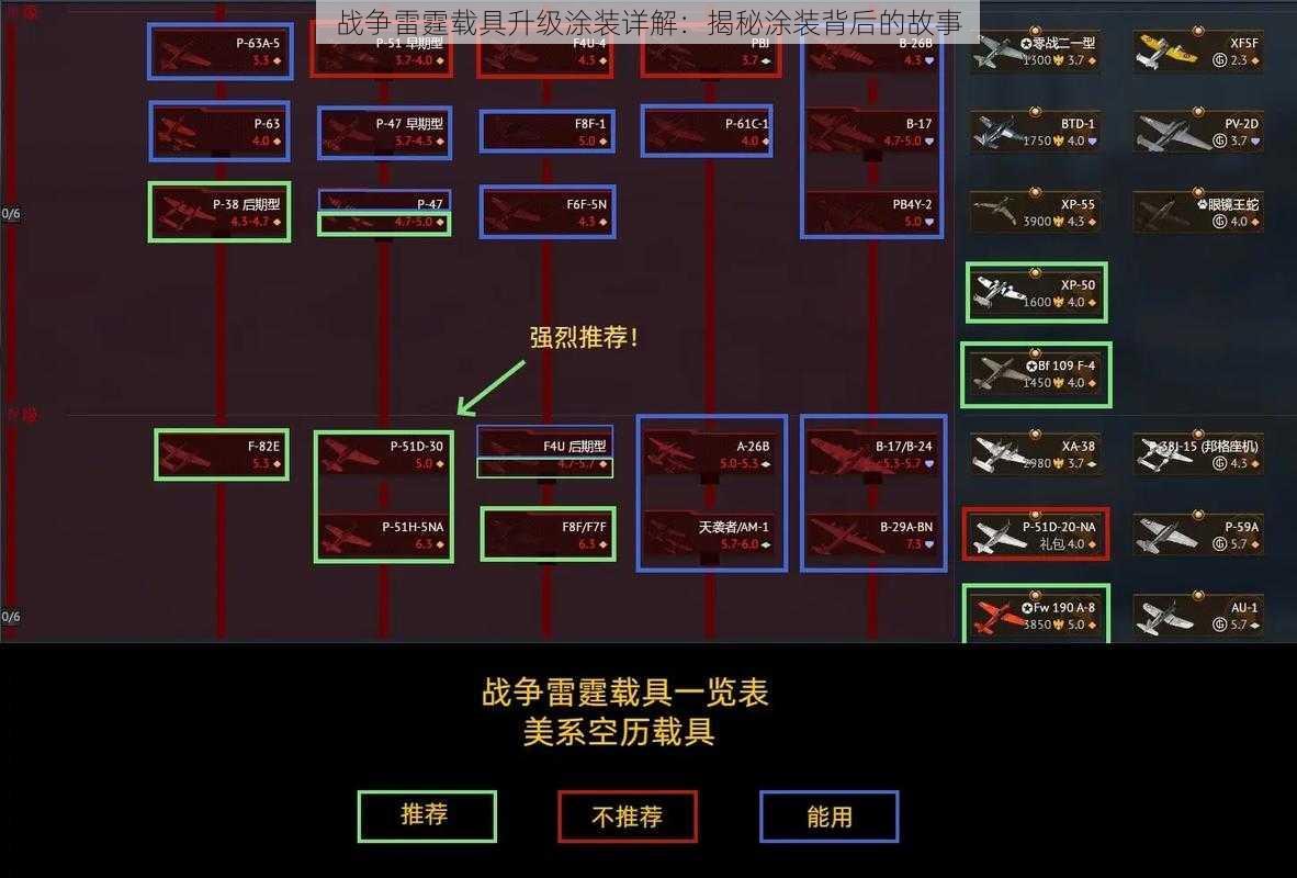 战争雷霆载具升级涂装详解：揭秘涂装背后的故事