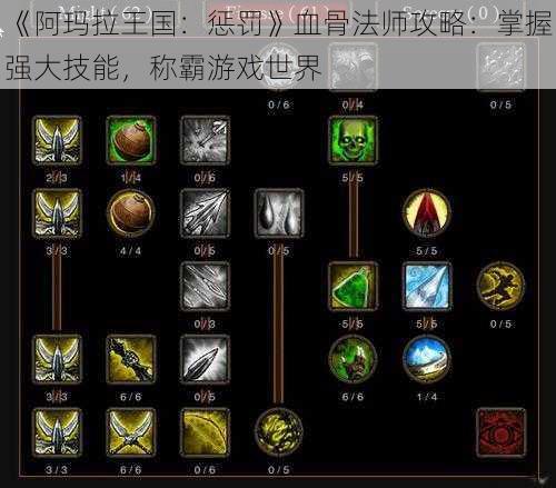 《阿玛拉王国：惩罚》血骨法师攻略：掌握强大技能，称霸游戏世界