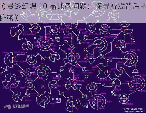 《最终幻想 10 晶球盘问题：探寻游戏背后的秘密》