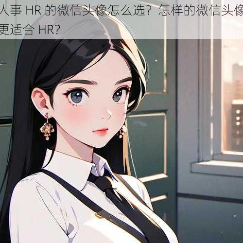 人事 HR 的微信头像怎么选？怎样的微信头像更适合 HR？