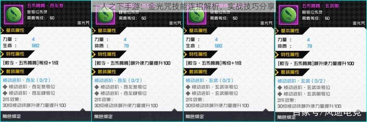一人之下手游：金光咒技能连招解析，实战技巧分享