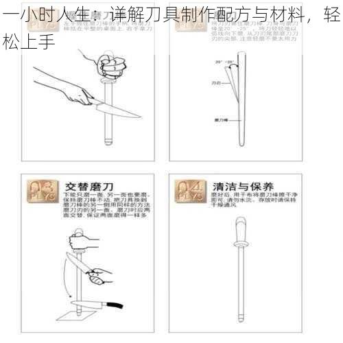 一小时人生：详解刀具制作配方与材料，轻松上手