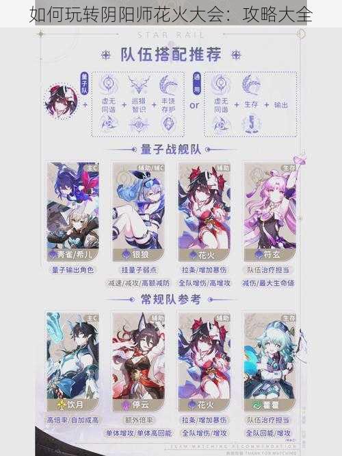 如何玩转阴阳师花火大会：攻略大全